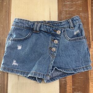 Wonder Nation girls denim skort 5T